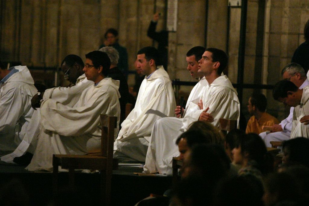 Le Parvis des Gentils le 25 mars 2011 à Notre-Dame de Paris. Photo Yannick Boschat 