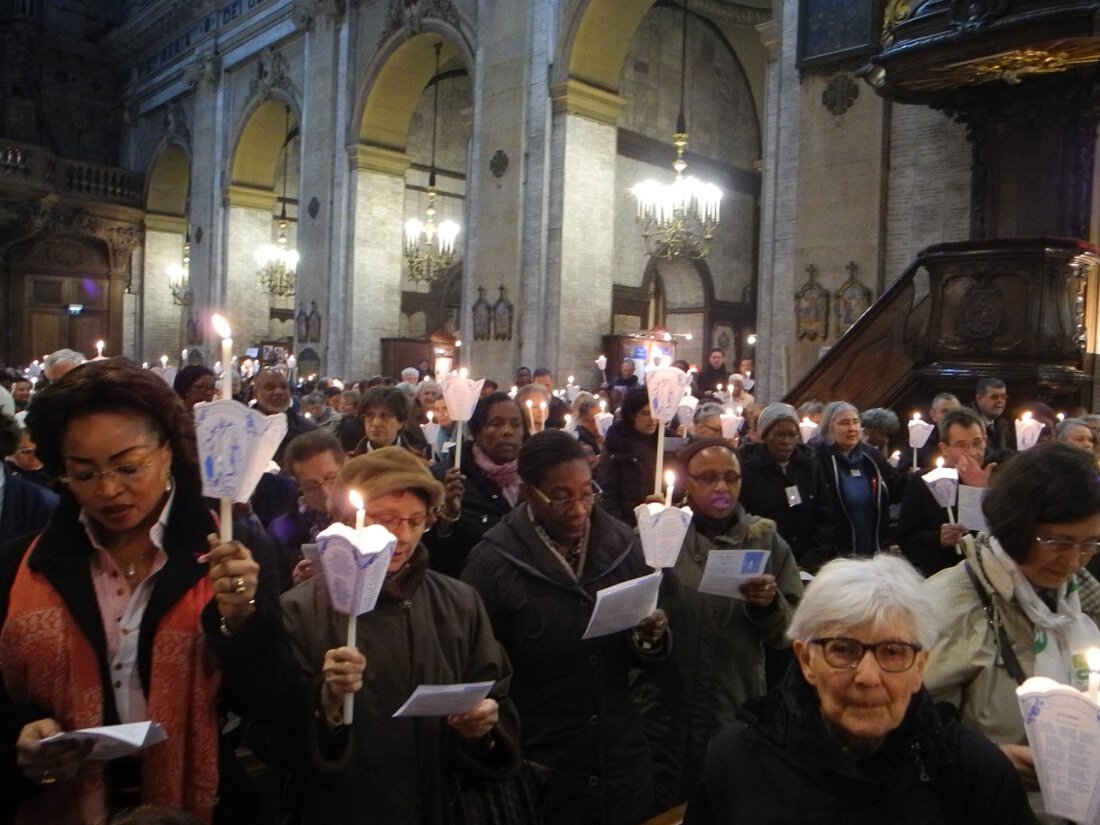 Prière mariale. 