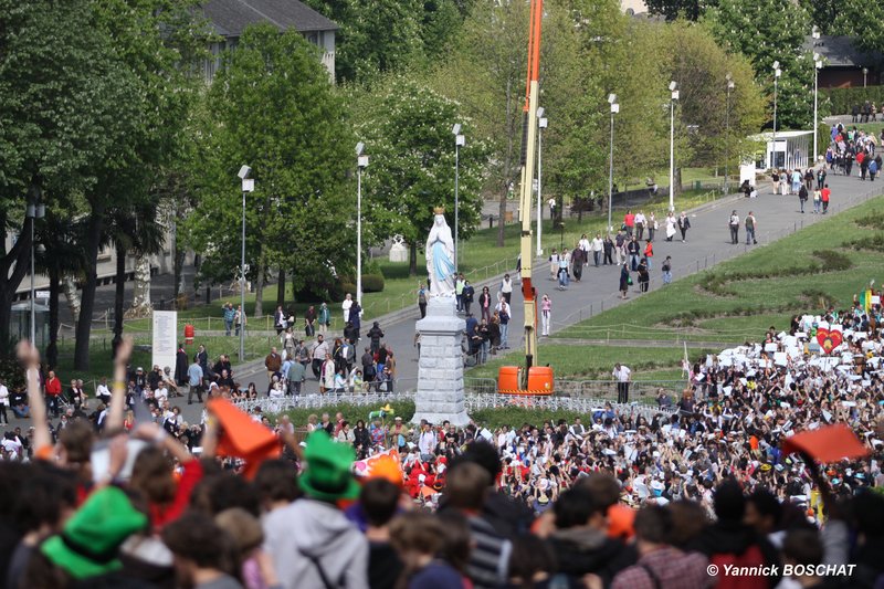 Frat à Lourdes. 