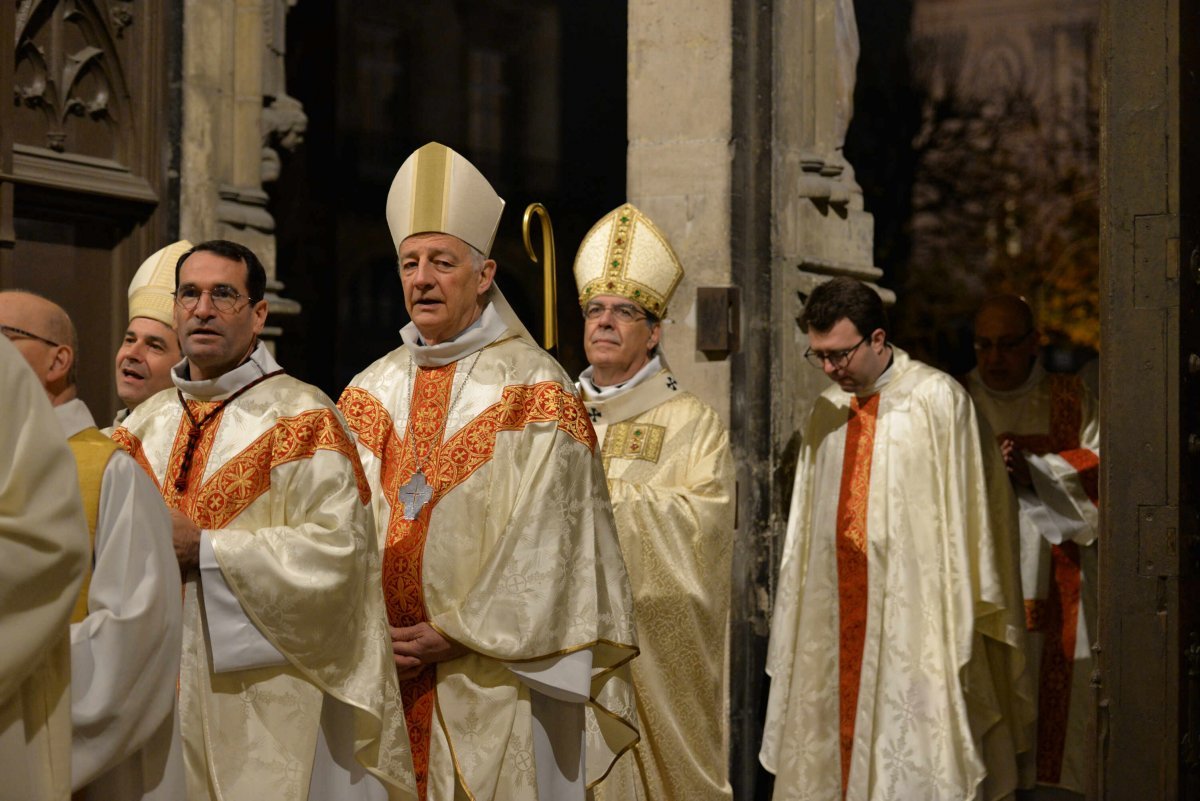 Messe de la fête du Chapitre et du Séminaire. © Marie-Christine Bertin / Diocèse de Paris.