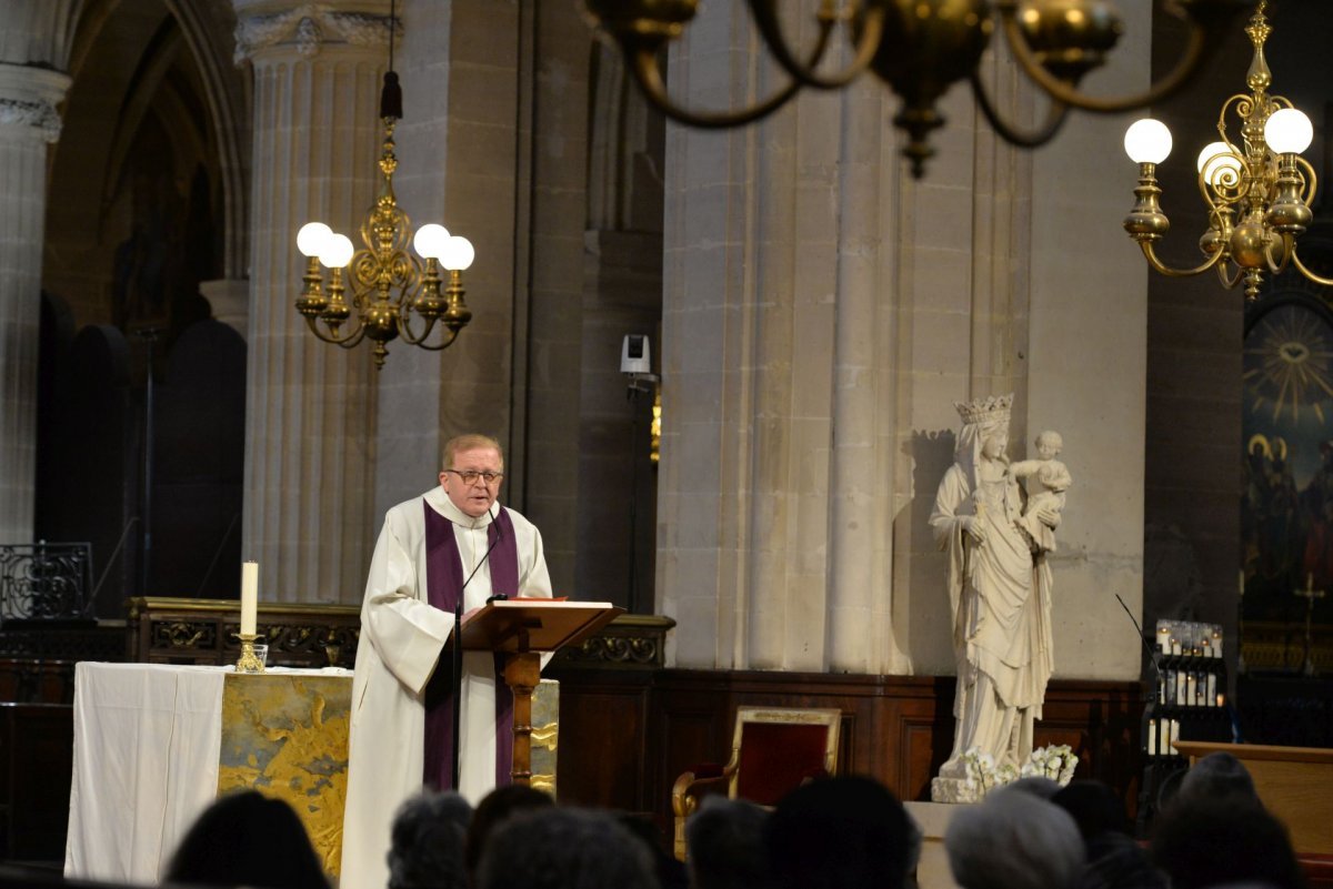 Conférence de carême de Notre-Dame de Paris du 26 février 2023. © Marie-Christine Bertin / Diocèse de Paris.