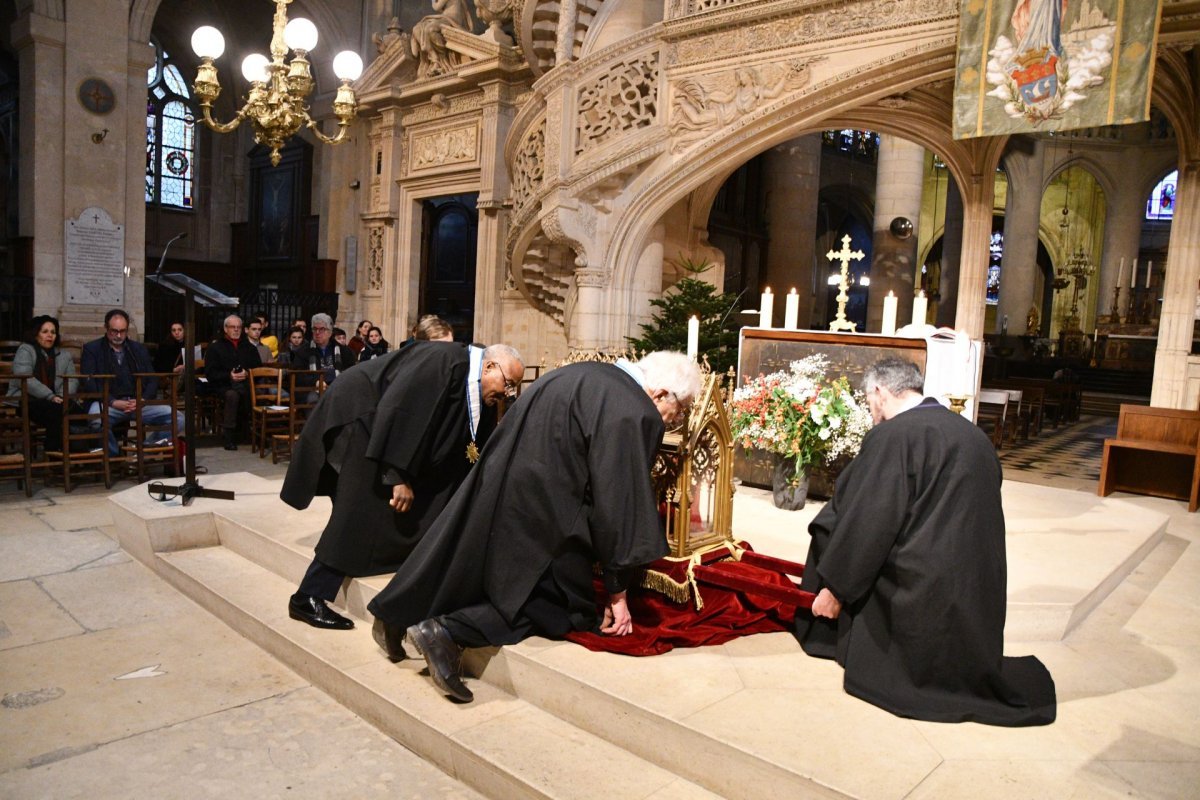 Neuvaine à sainte Geneviève : Messe solennelle et procession. © Michel Pourny / Diocèse de Paris.