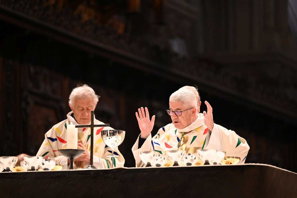 Messe pour les consacrés du diocèse de Paris 2024. © Marie-Christine Bertin / Diocèse de Paris.