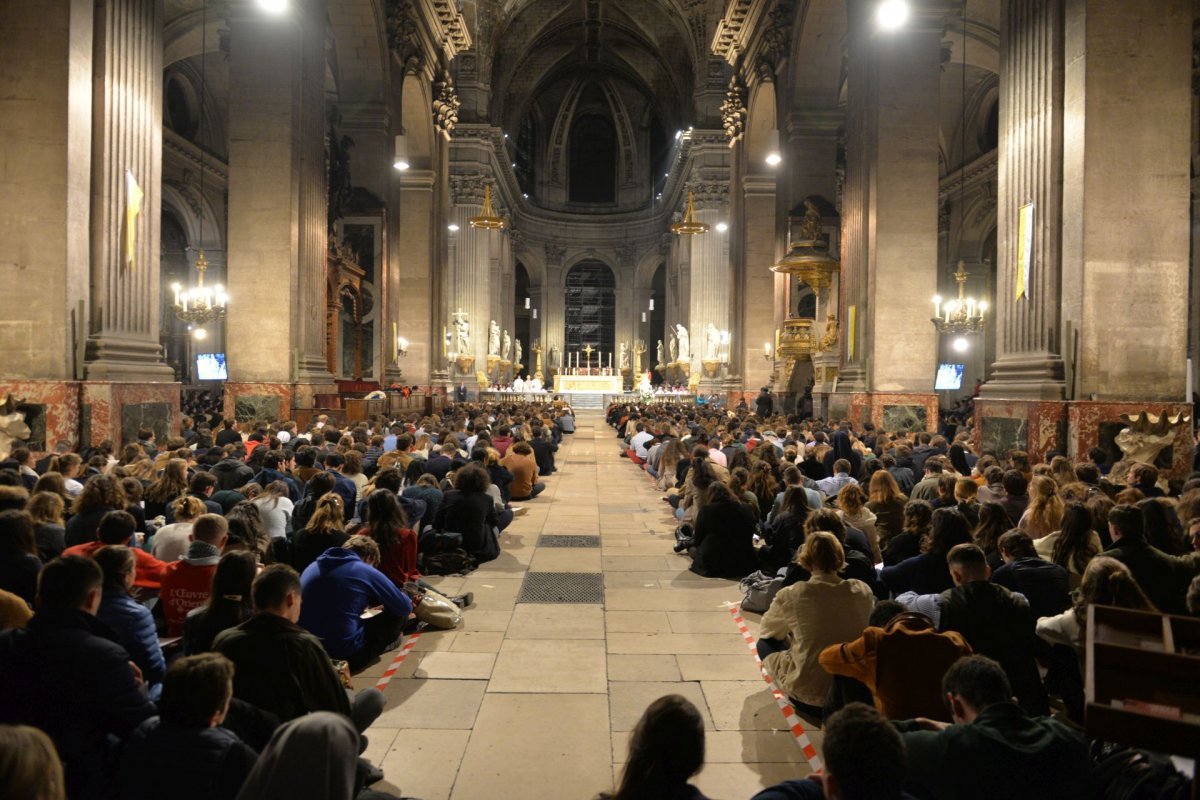 Messe des étudiants 2022. © Marie-Christine Bertin / Diocèse de Paris.