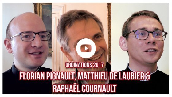 Florian Pignault, Matthieu de Laubier et Raphaël Cournault