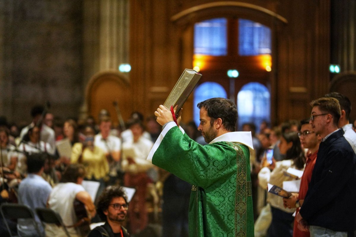 Messe des Etudiants d'IDF 2026. © Illian Callé - Diocèse de Paris.