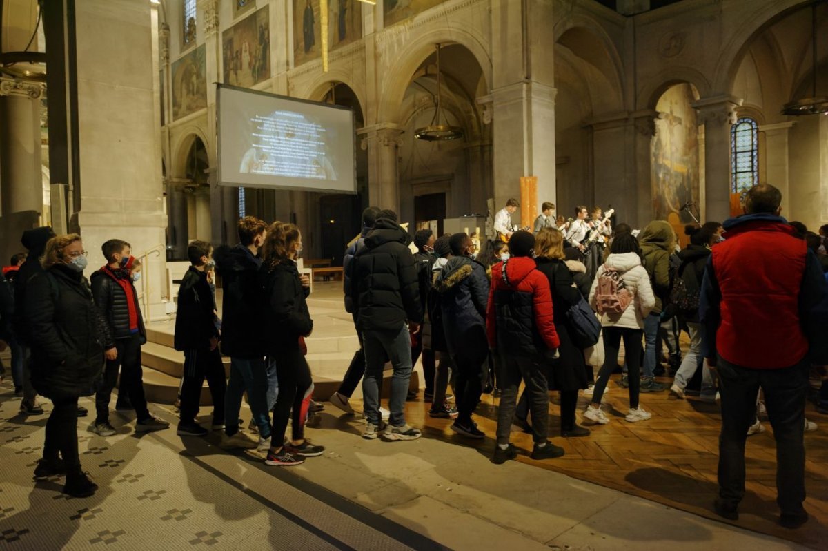 Rassemblement des sixièmes 2021. © Trung-Hieu Do / Diocèse de Paris.