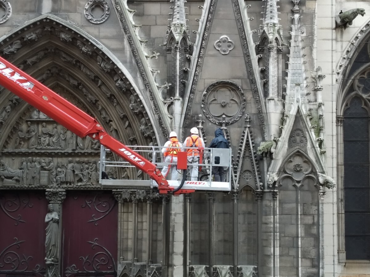 Notre-Dame de Paris. 1er octobre 2019 © Élisabeth Hu / Diocèse de Paris.