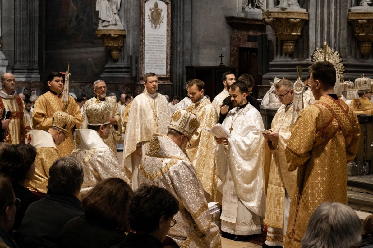 Consécration épiscopale Mgr Rantsya. © Yuliana Ilkiv / Éparchie Saint-Volodomyr.