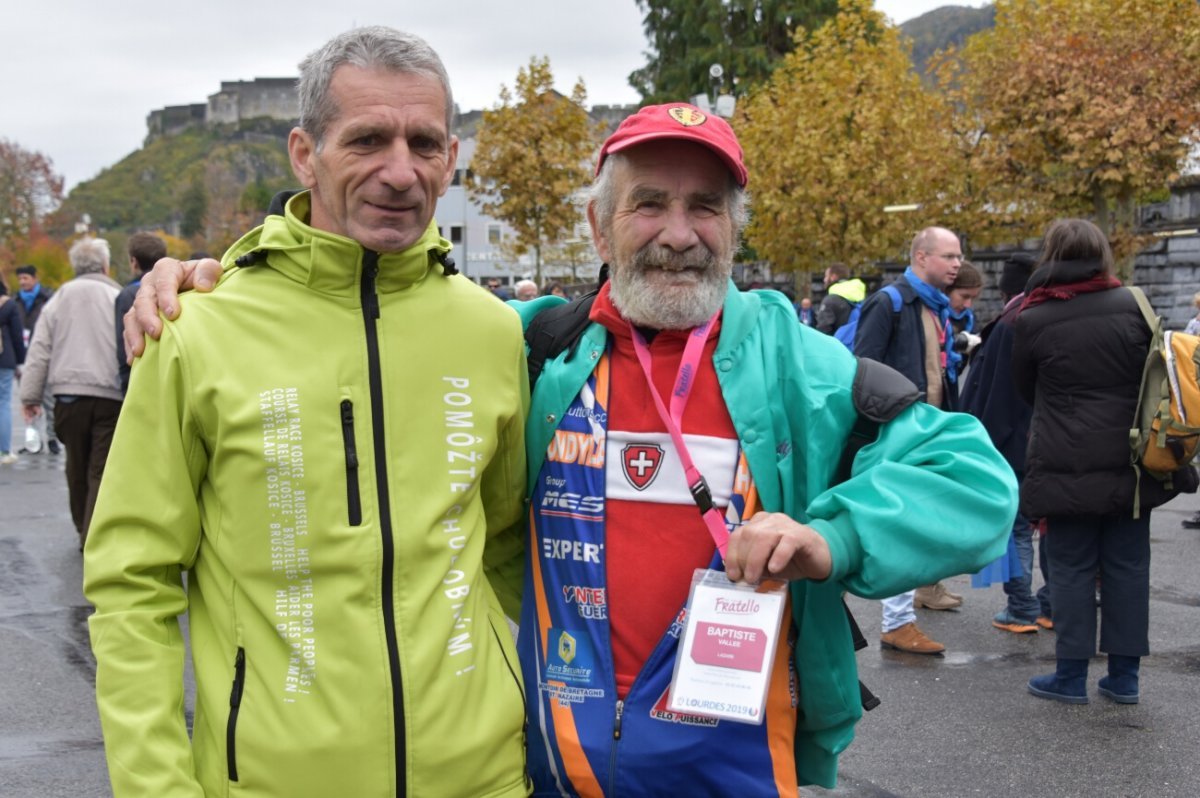 Rencontres européennes à Lourdes avec Fratello 2019. © François-Régis Salefran.