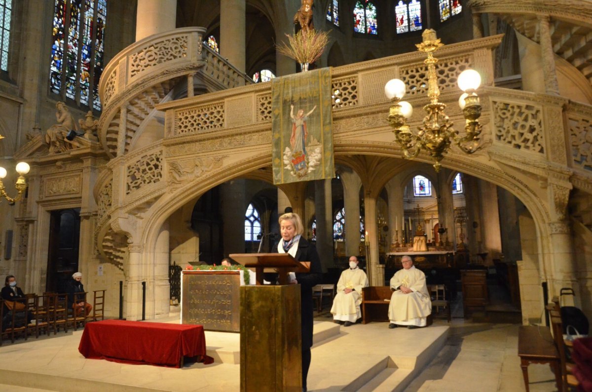 Neuvaine Sainte-Geneviève 2021 - Jour 9 : Messe à Saint-Étienne du Mont.. 