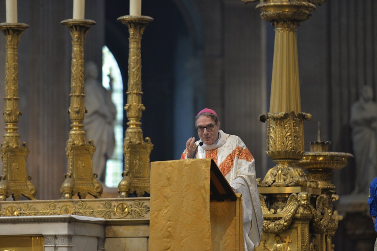 Messe pour les jeunes et les vocations. © Marie-Christine Bertin / Diocèse de Paris.