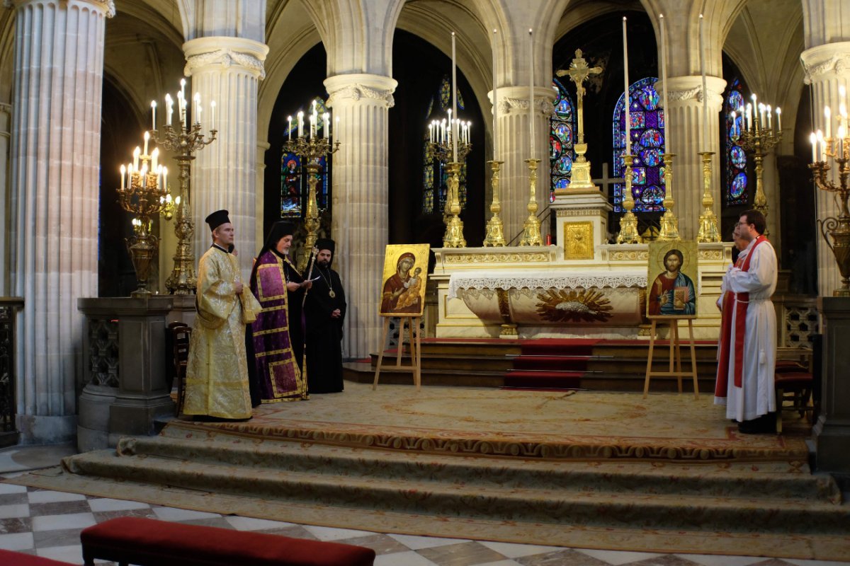 Vêpres orthodoxes 2019. © Métropole grecque de France.