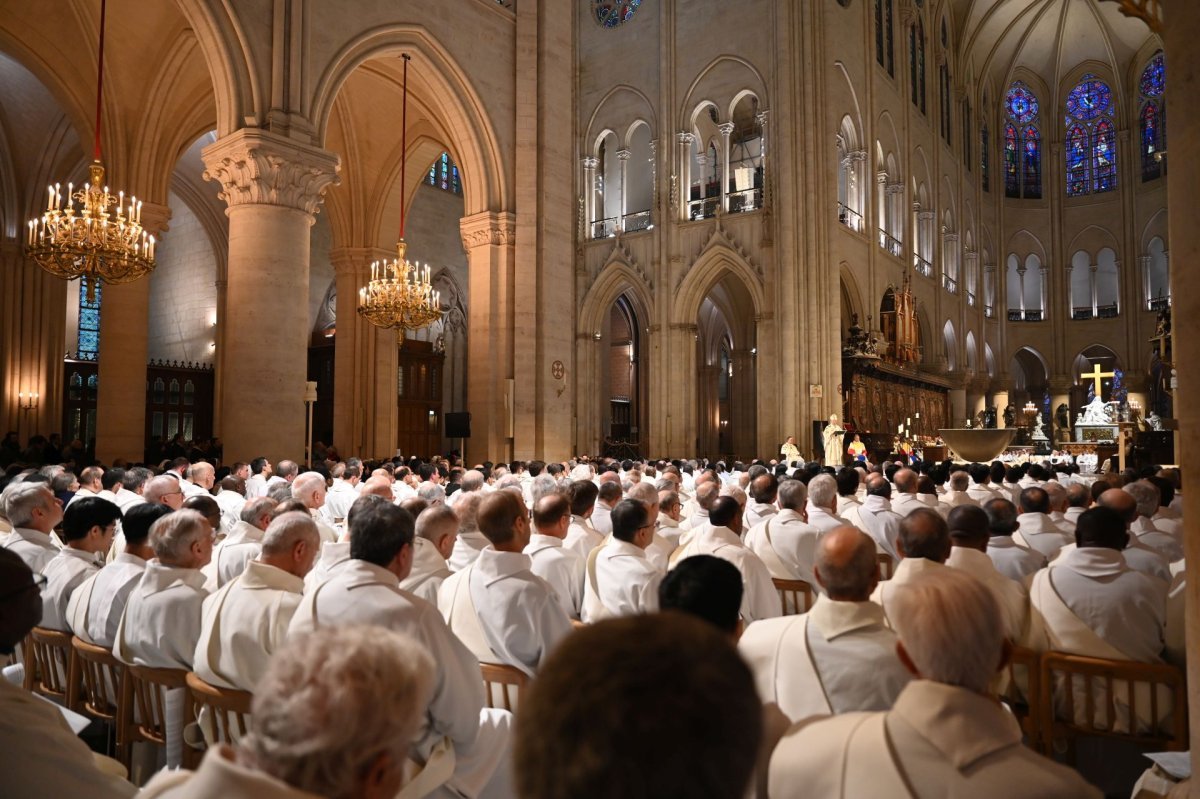 Messe chrismale 2026. © Marie-Christine Bertin / Diocèse de Paris.