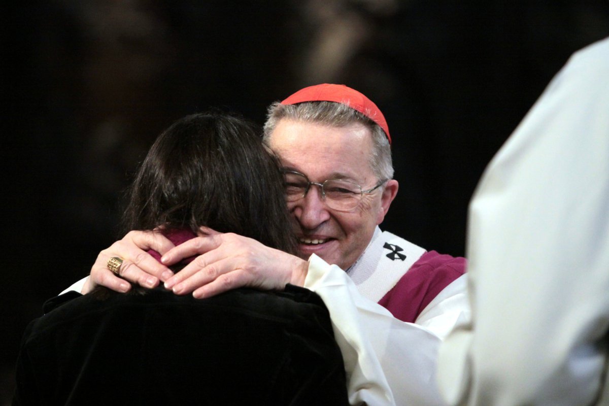 20 février 2010, appel décisif à Notre-Dame de Paris. © Yannick Boschat.
