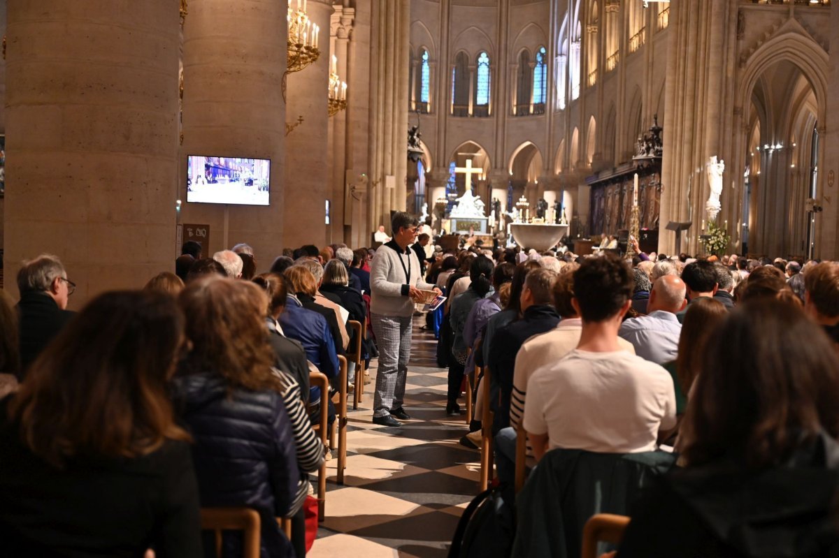 Veillée de prière pour la vie 2025. © Marie-Christine Bertin / Diocèse de Paris.