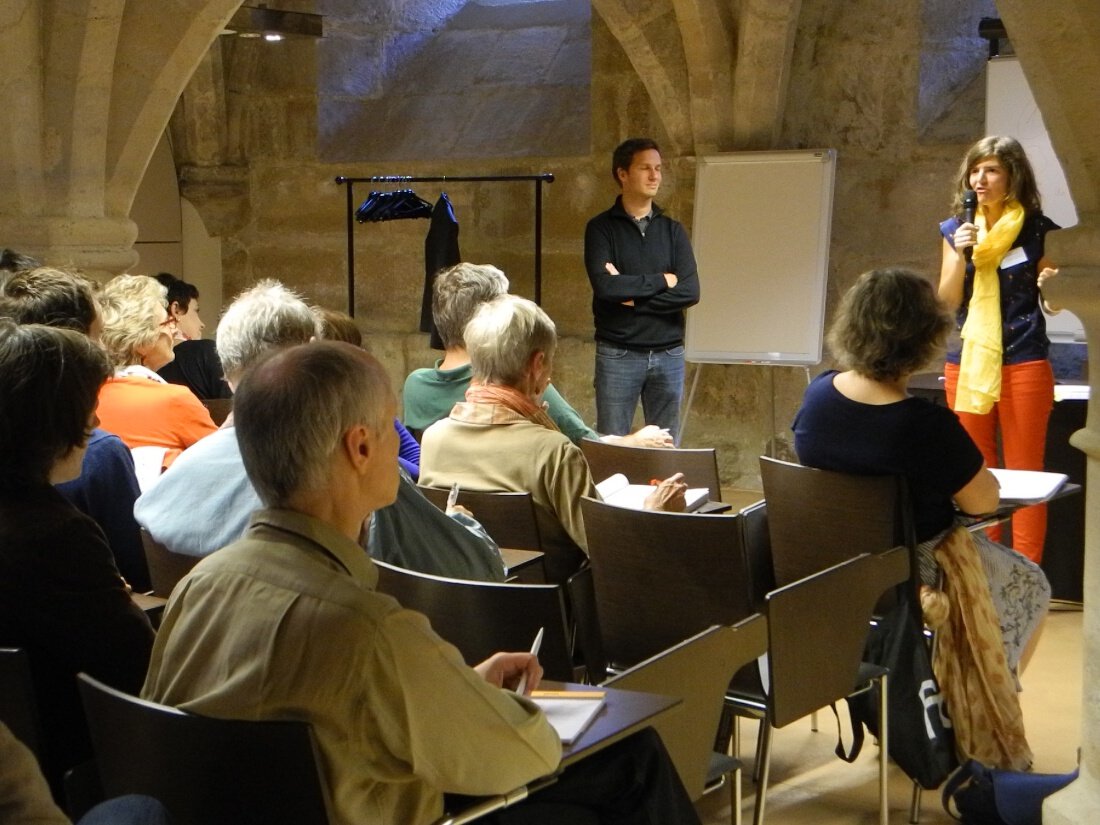 Atelier de formation. © Marie-Christine Bertin / Diocèse de Paris.