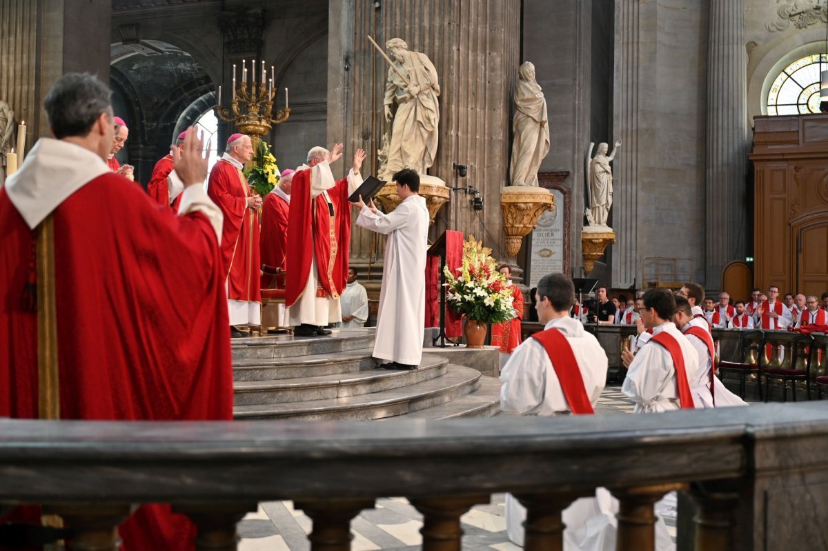 Ordination sacerdotale 2024. © Marie-Christine Bertin / Diocèse de Paris.
