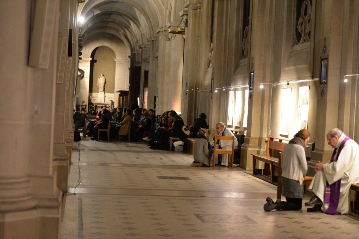 Catéchèse à Notre-Dame des Champs (6e). © Marie-Christine Bertin / Diocèse de Paris.