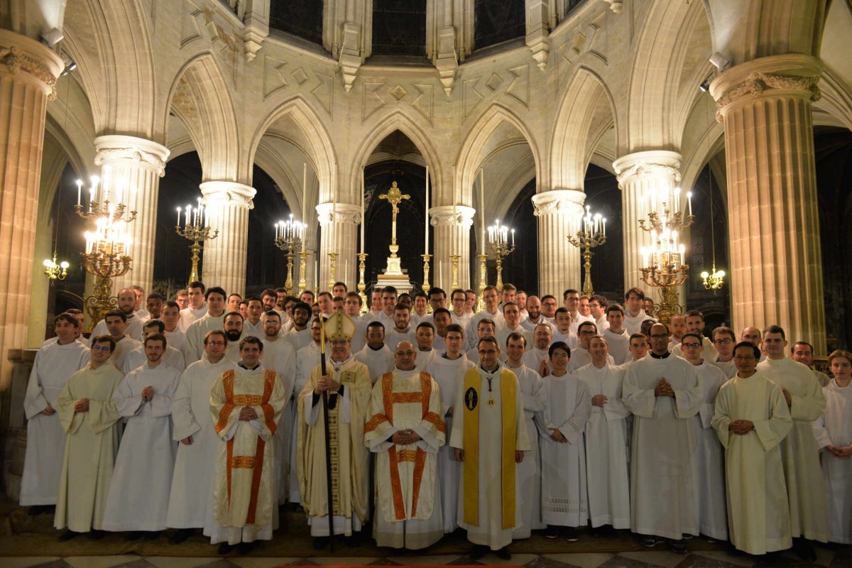 Messe de la fête du Chapitre et du Séminaire. © Marie-Christine Bertin / Diocèse de Paris.