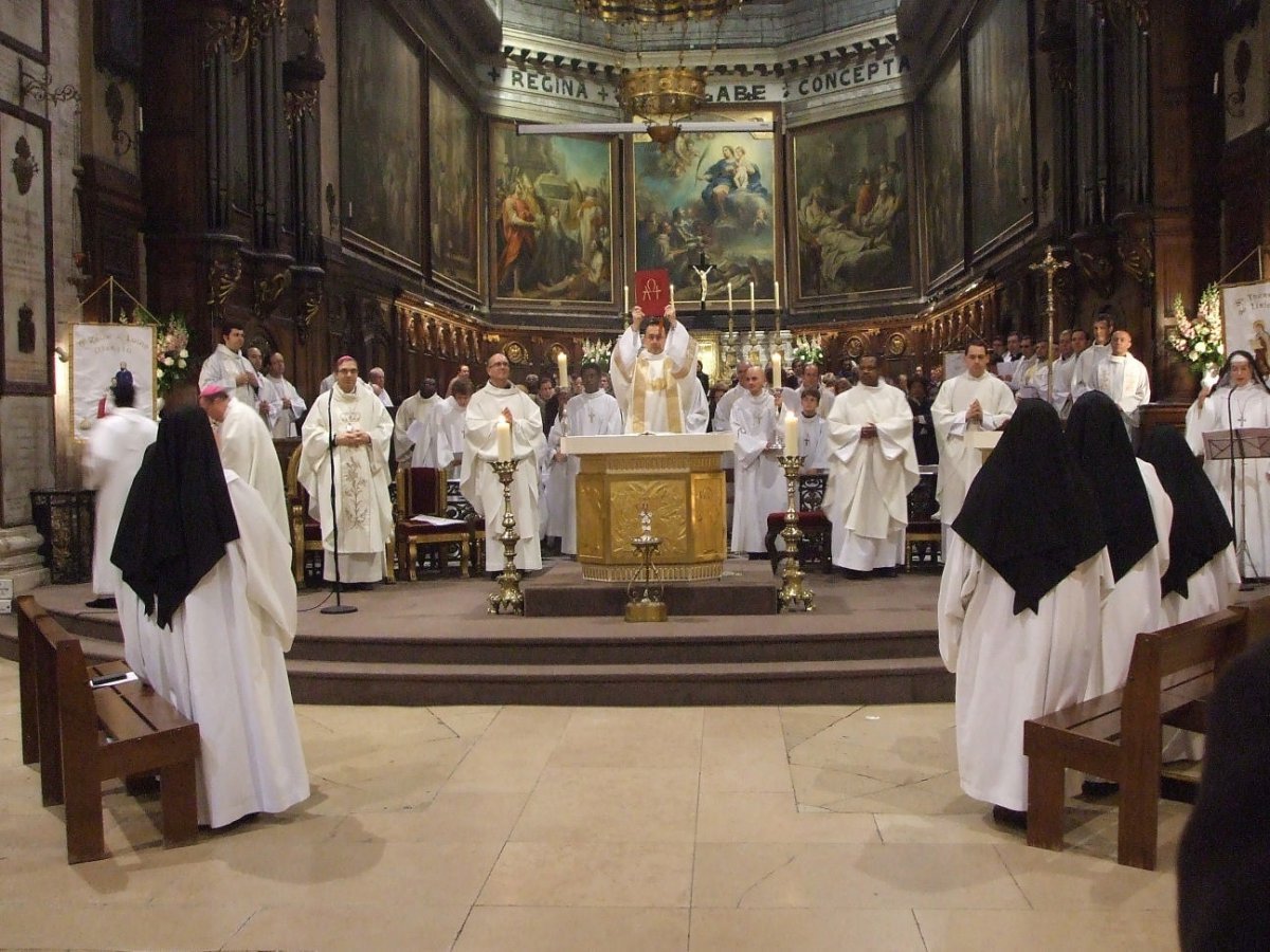 L'Evangile était ainsi celui des noces de Cana ( Jean 2, 1-11).. © Notre-Dame des Victoires 