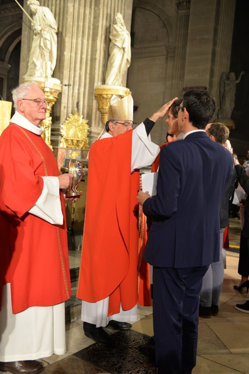 Confirmation d'adultes 2019. © Marie-Christine Bertin / Diocèse de Paris.