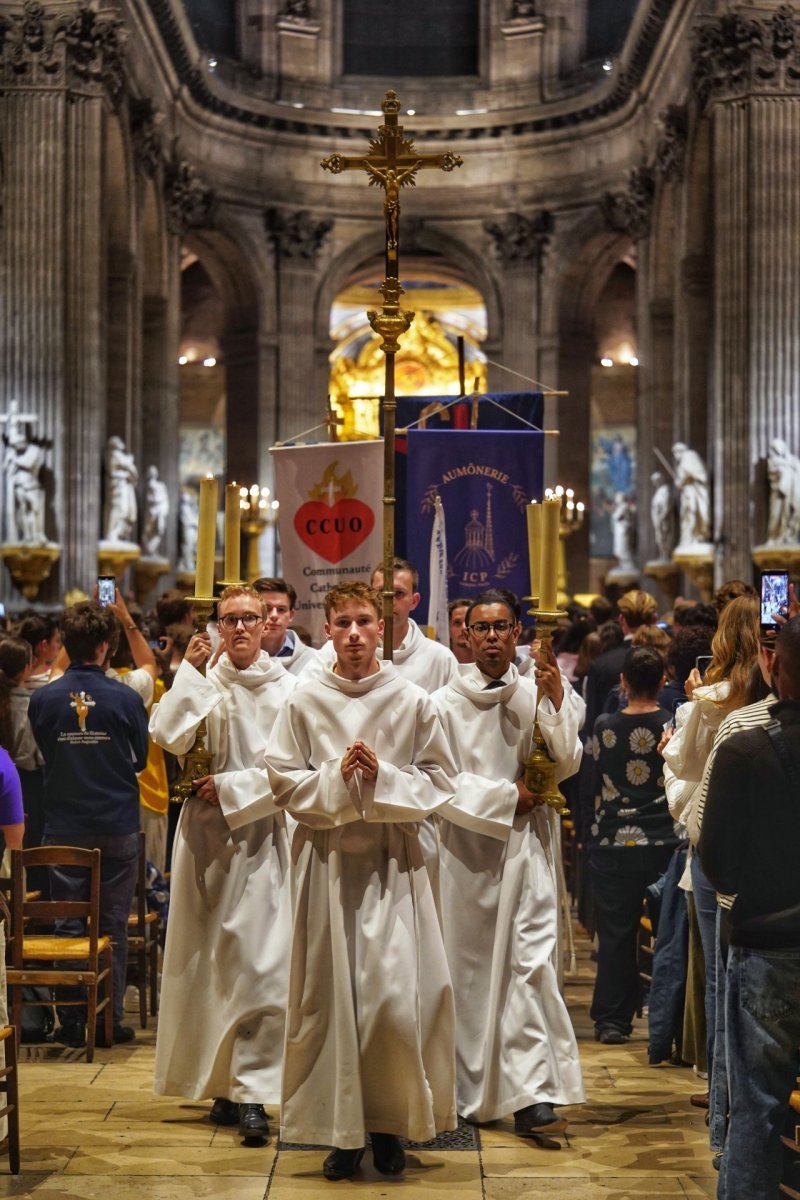 Messe des Etudiants d'IDF 2026. © Illian Callé - Diocèse de Paris.