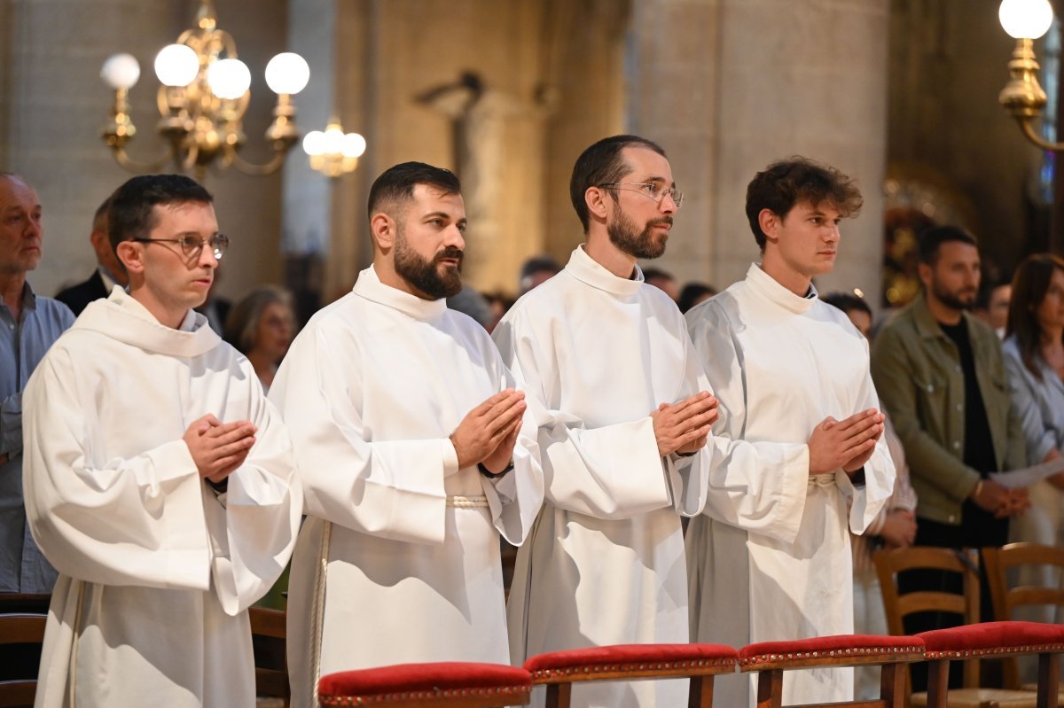 Messe de rentrée du Séminaire de Paris. © Marie-Christine Bertin / Diocese de Paris.