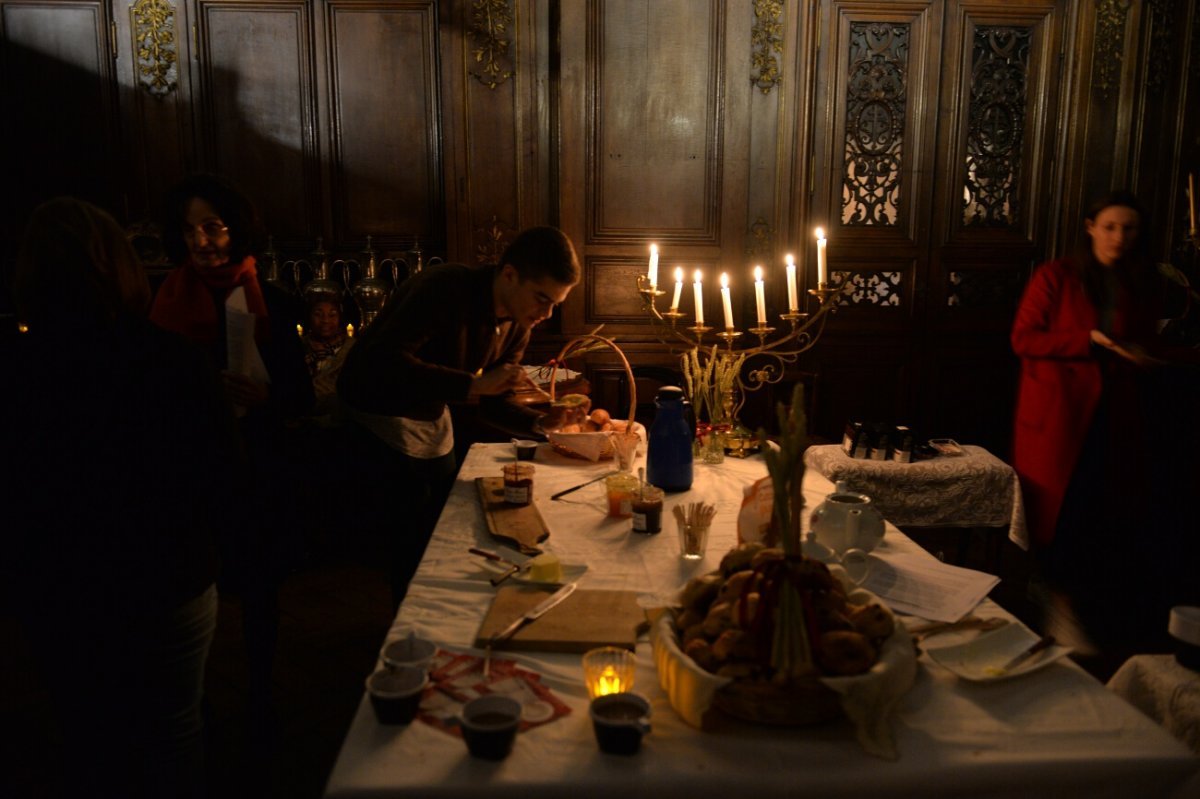 Soirée sainte Geneviève à Saint-Sulpice (6e). © Marie Christine Bertin / Diocèse de Paris.