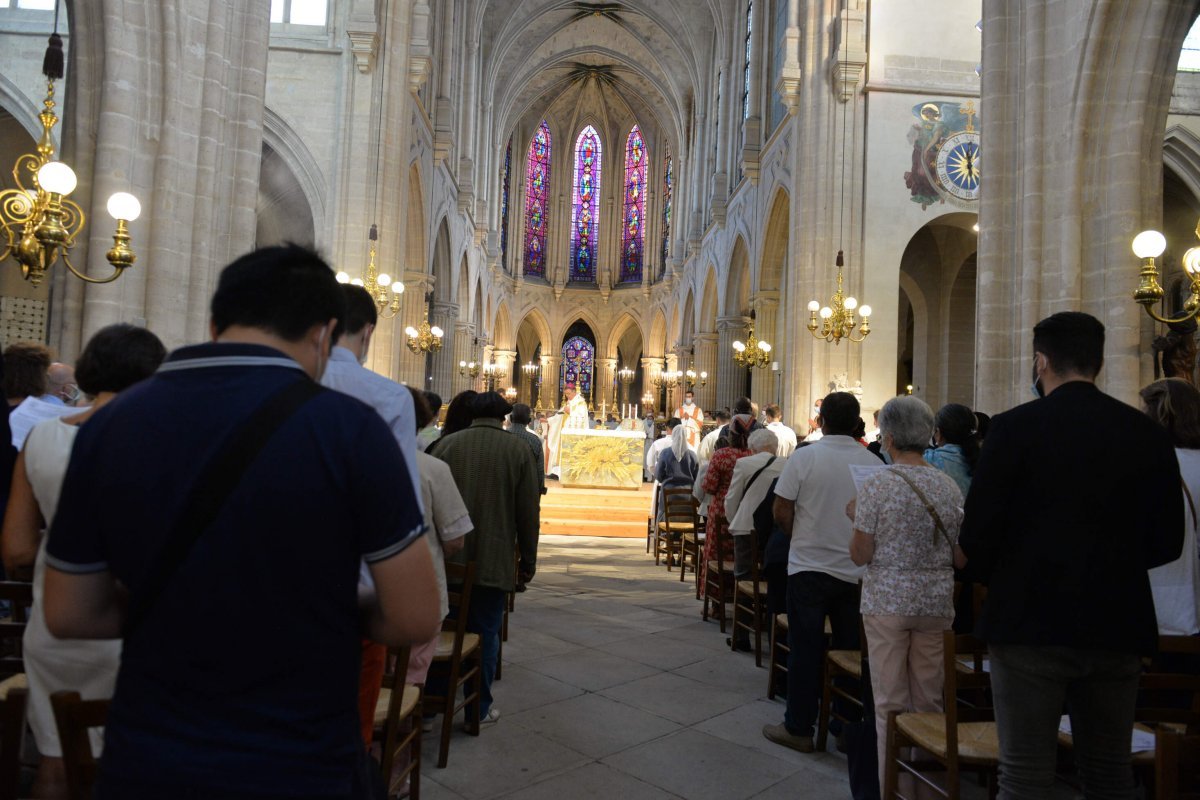 Messe de rentrée du Séminaire de Paris. © Marie-Christine Bertin / Diocèse de Paris.