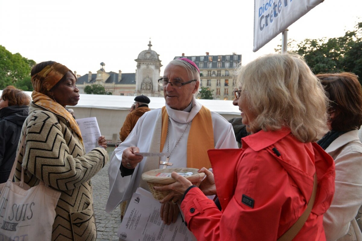 Veillée de prière pour la vie 2019. © Marie-Christine Bertin / Diocèse de Paris.