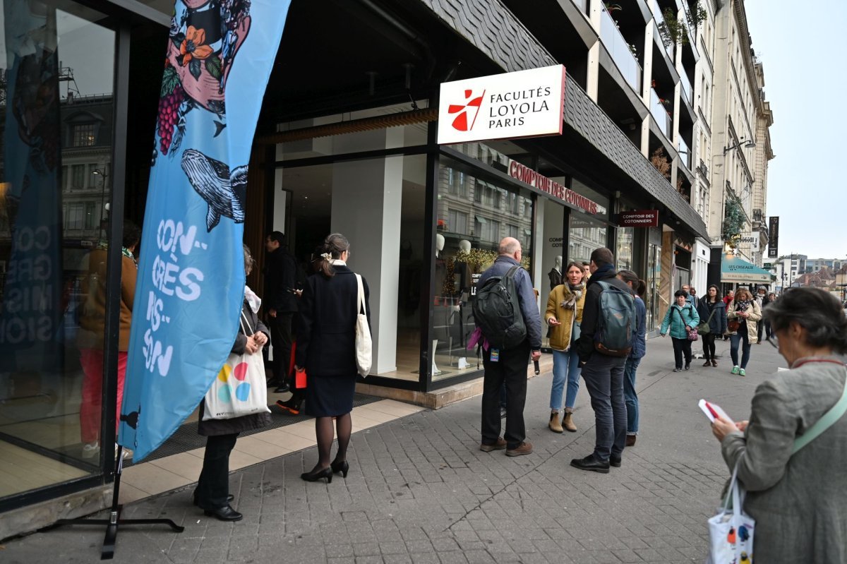 Atelier à la Faculté Loyola. © Marie-Christine Bertin / Diocèse de Paris.