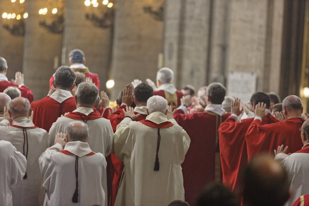 Liturgie eucharistique. © Yannick Boschat / Diocèse de Paris.