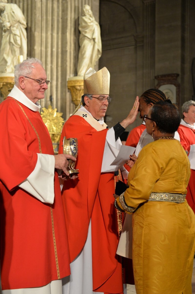 Confirmation d'adultes 2019. © Marie-Christine Bertin / Diocèse de Paris.