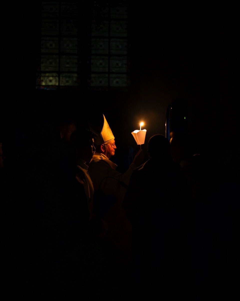 Vigile pascale 2026 à Notre-Dame de Paris (4e). © Liam Hoarau / Diocèse de Paris.