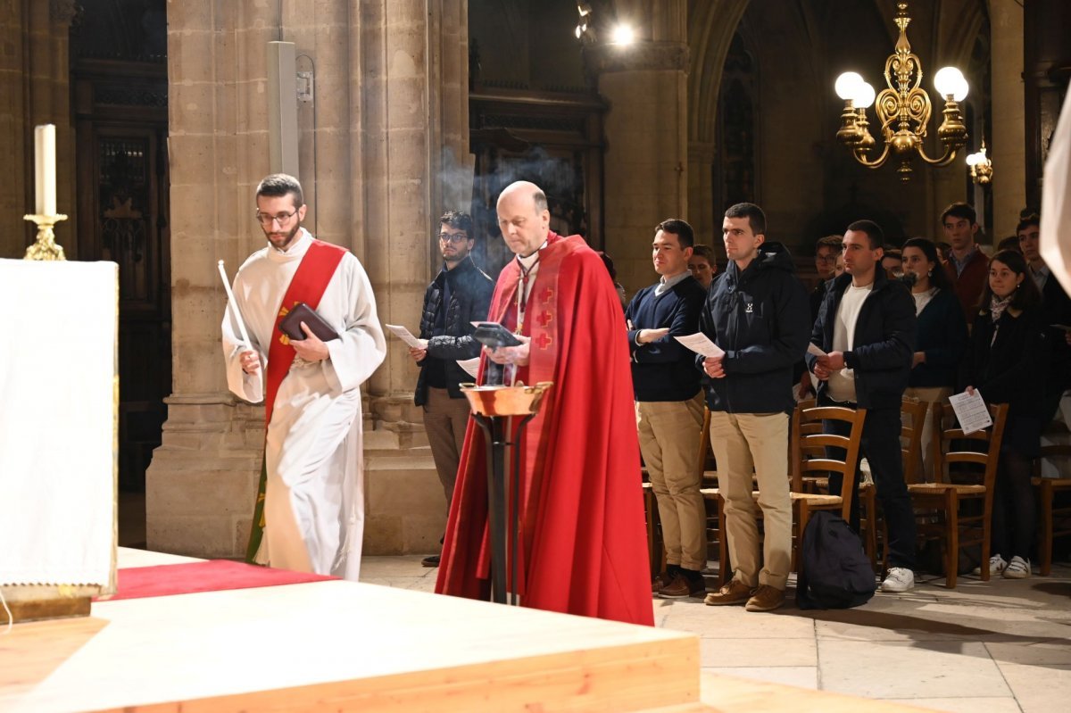 Mission des Rameaux avec le Séminaire de Paris. © Marie-Christine Bertin / Diocèse de Paris.