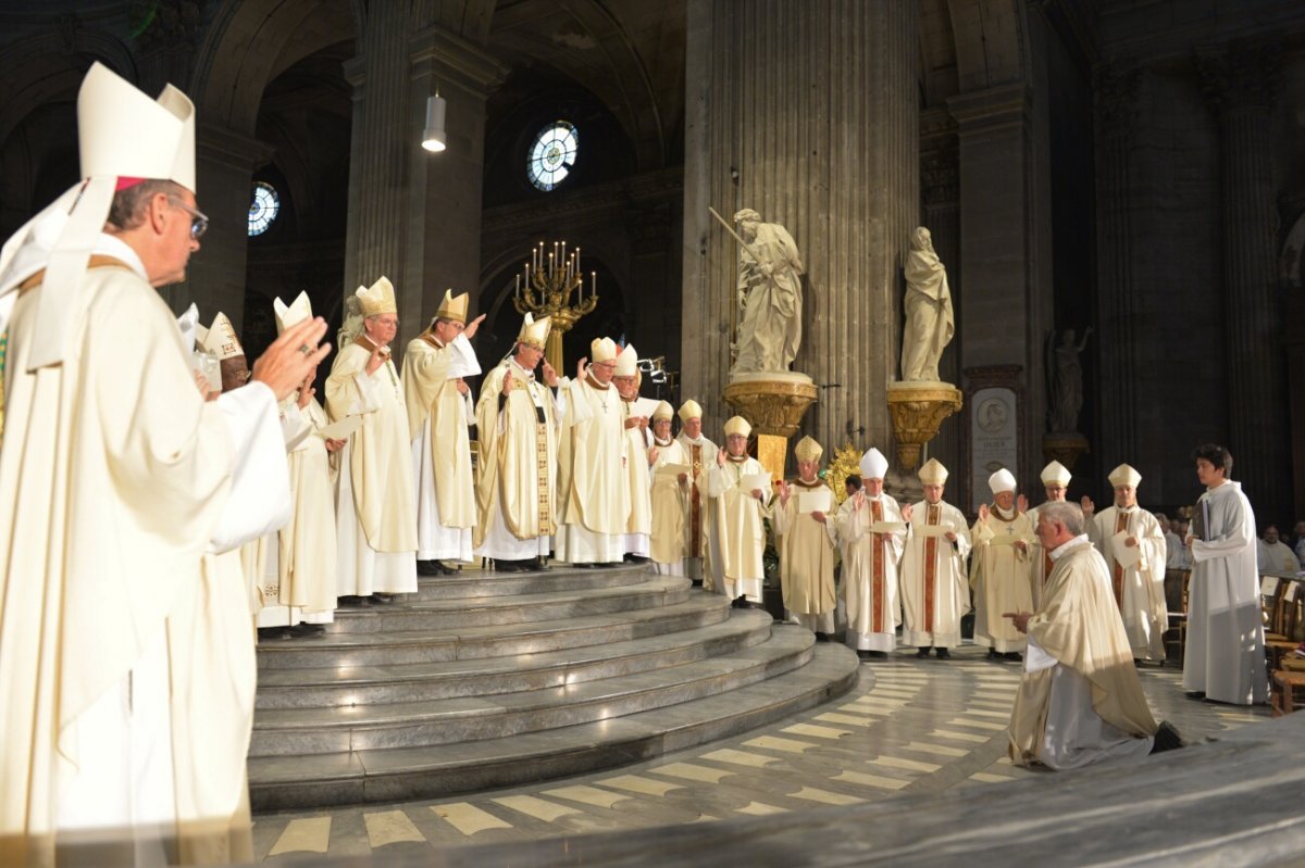 Ordination épiscopale de Mgr Philippe Marsset. © Marie-Christine Bertin / Diocèse de Paris.