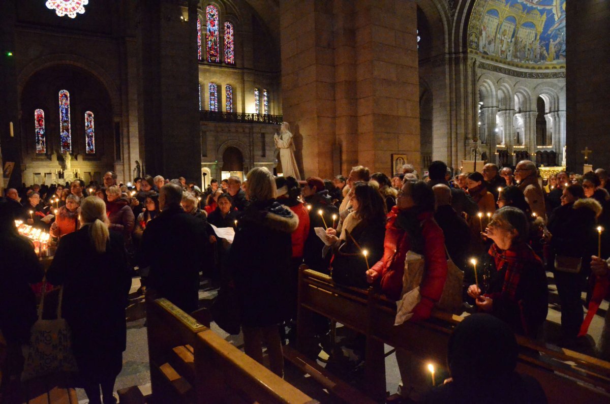 Montée jubilaire des chrétiens d'Orient. © Michel Pourny / Diocèse de Paris.