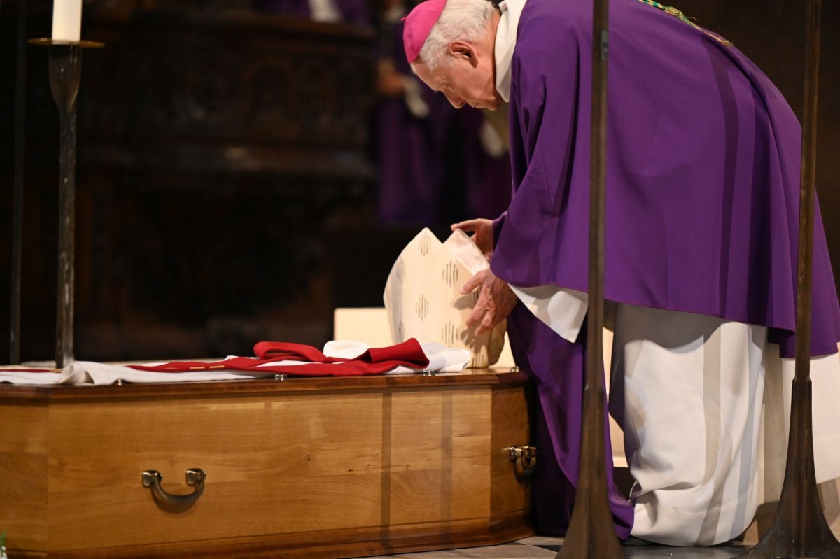 Obsèques du Cardinal André Vingt-Trois. © Marie-Christine Bertin / Diocèse de Paris.