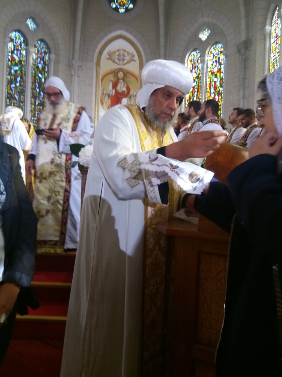 Visite de sa sainteté le pape Tawadros II. © P. Bascoul / Diocèse de Paris.