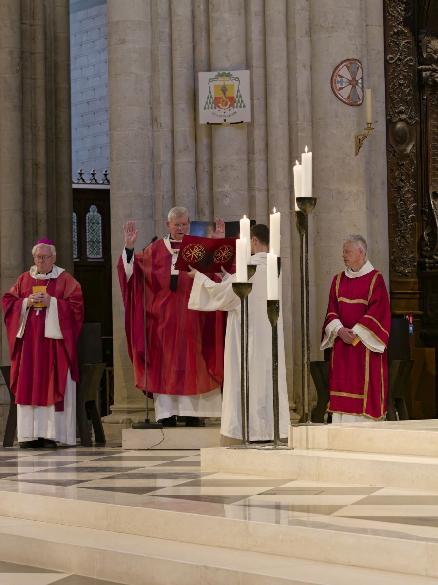 Messe d'action de grâce pour la canonisation des 16 carmélites de Compiègne. © Yannick Boschat / Diocèse de Paris.