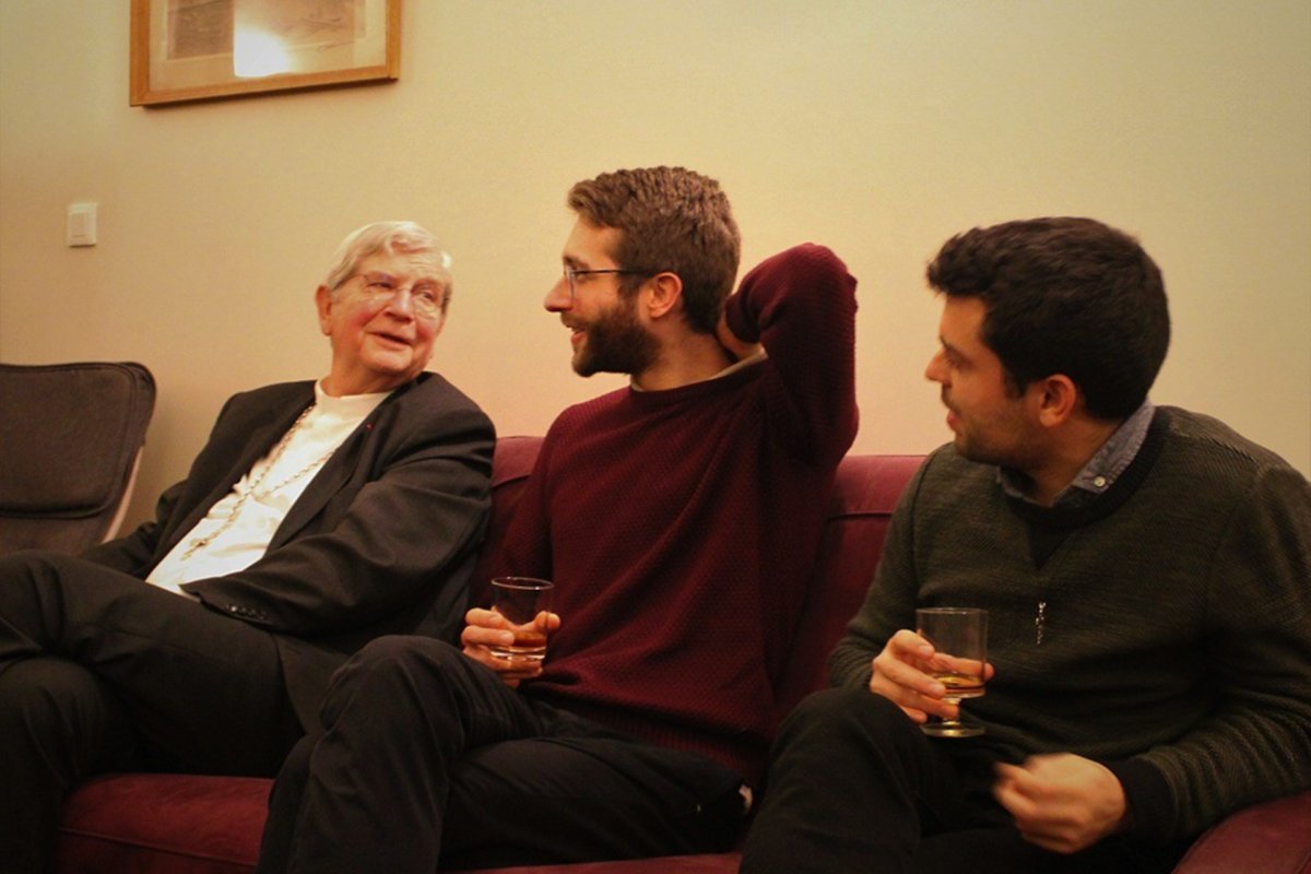 Visite à la Maison Saint-Vincent du Séminaire de Paris. 15 février 2023. © Guillaume L..