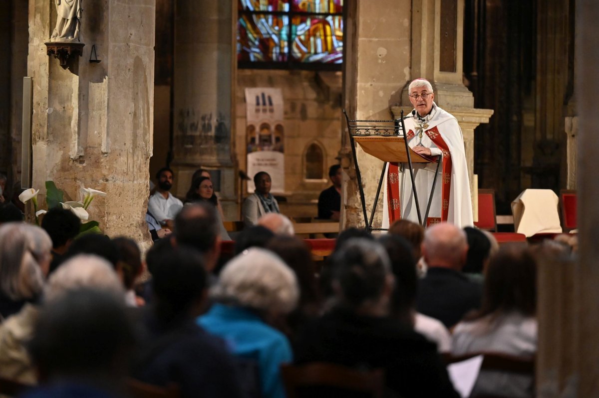 Catéchèse sur la confirmation. Lundi 19 mai 2025. © Marie-Christine Bertin / Diocèse de Paris.