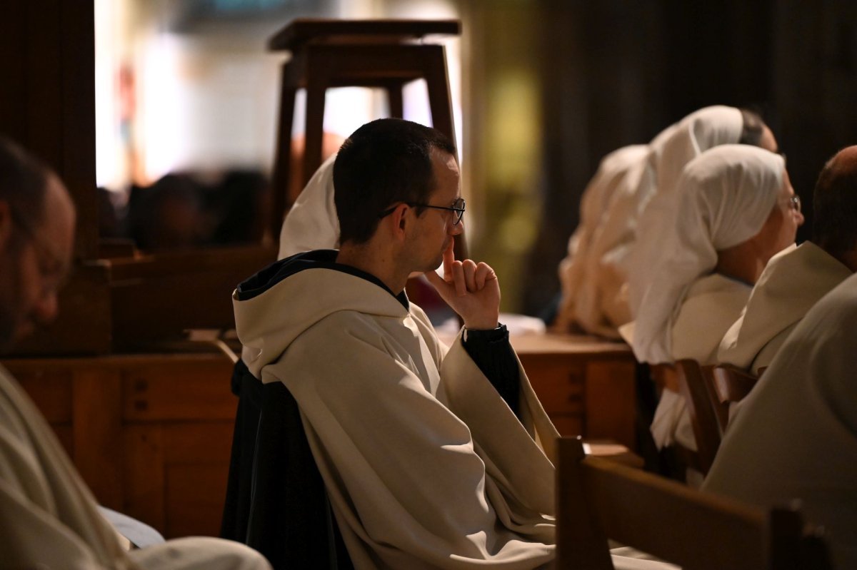Catéchèse sur le sacrement du baptême. Lundi 5 mai 2025. © Marie-Christine Bertin / Diocèse de Paris.