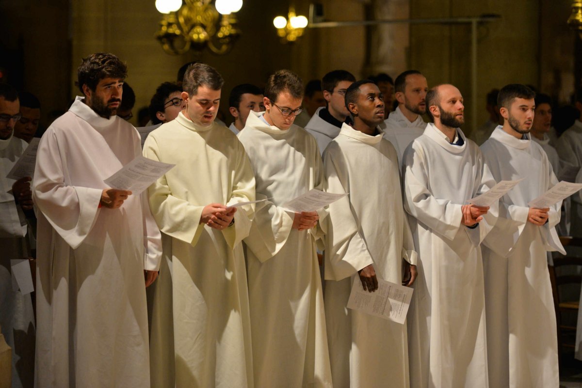 Messe de la fête du Chapitre et du Séminaire. © Marie-Christine Bertin / Diocèse de Paris.