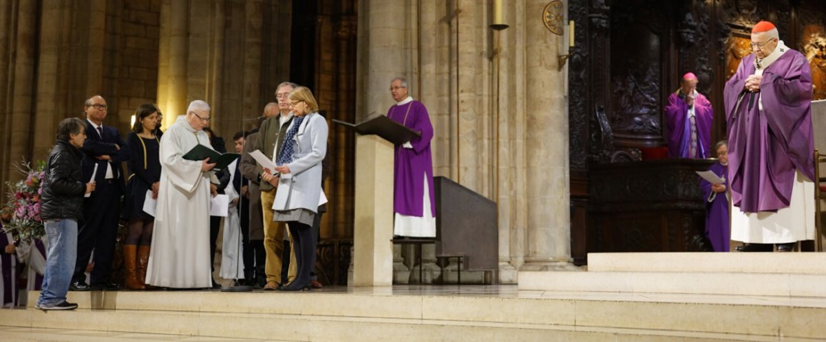 Messe d'action de grâce du cardinal André Vingt-Trois. © Yannick Boschat / Diocèse de Paris.