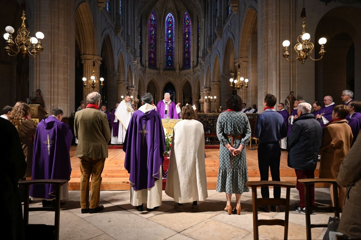 Inauguration d'un nouveau projet pour Saint-Germain l'Auxerrois. © Marie-Christine Bertin / Diocèse de Paris.