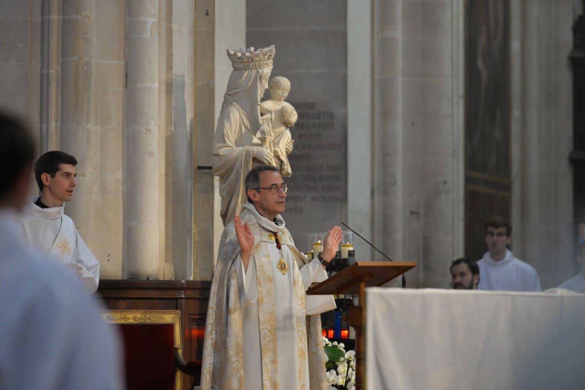 Veillée de prière pour les vocations 2023. © Marie-Christine Bertin / Diocèse de Paris.