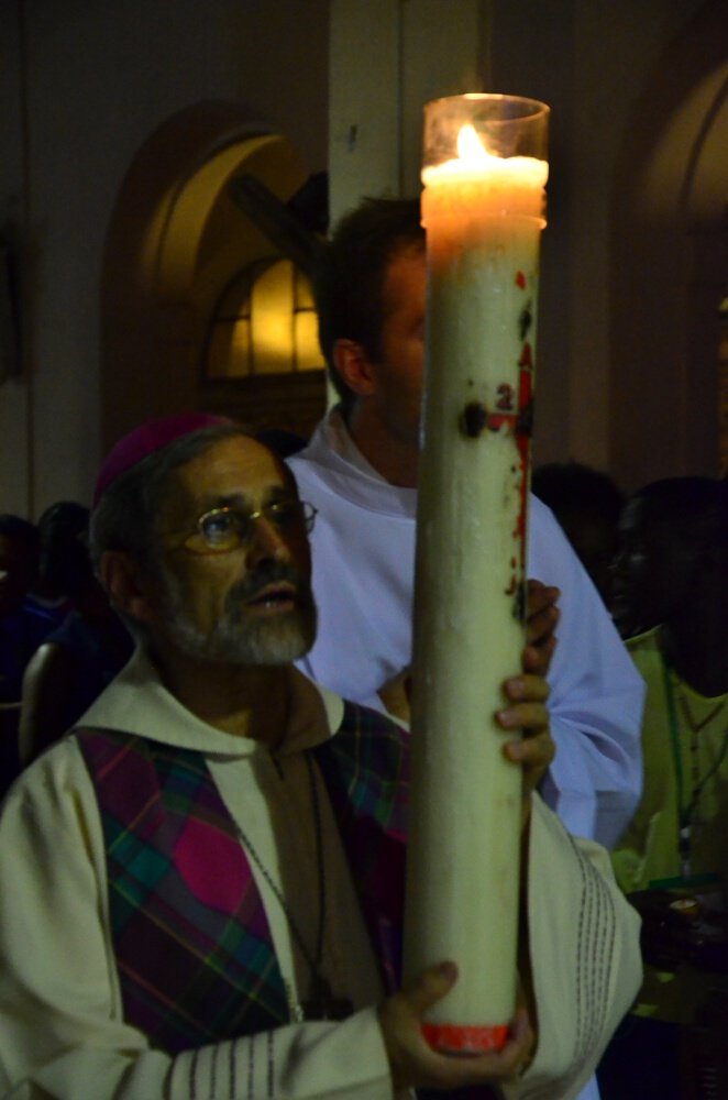 Mgr Emmanuel Lafont, évêque de Cayenne. © © Marie-Christine Bertin / Diocèse de Paris.