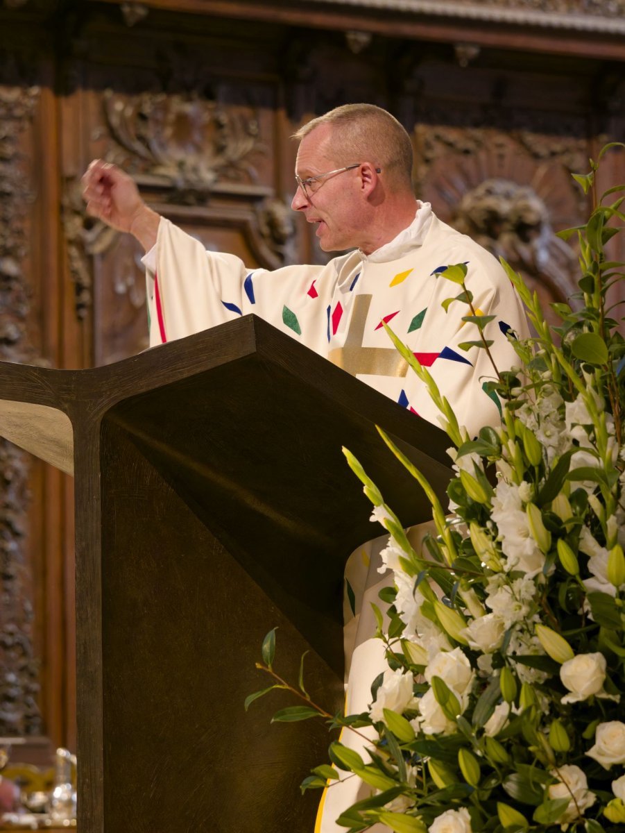 Messe pour les Sapeurs-Pompiers. © Yannick Boschat / Diocèse de Paris.